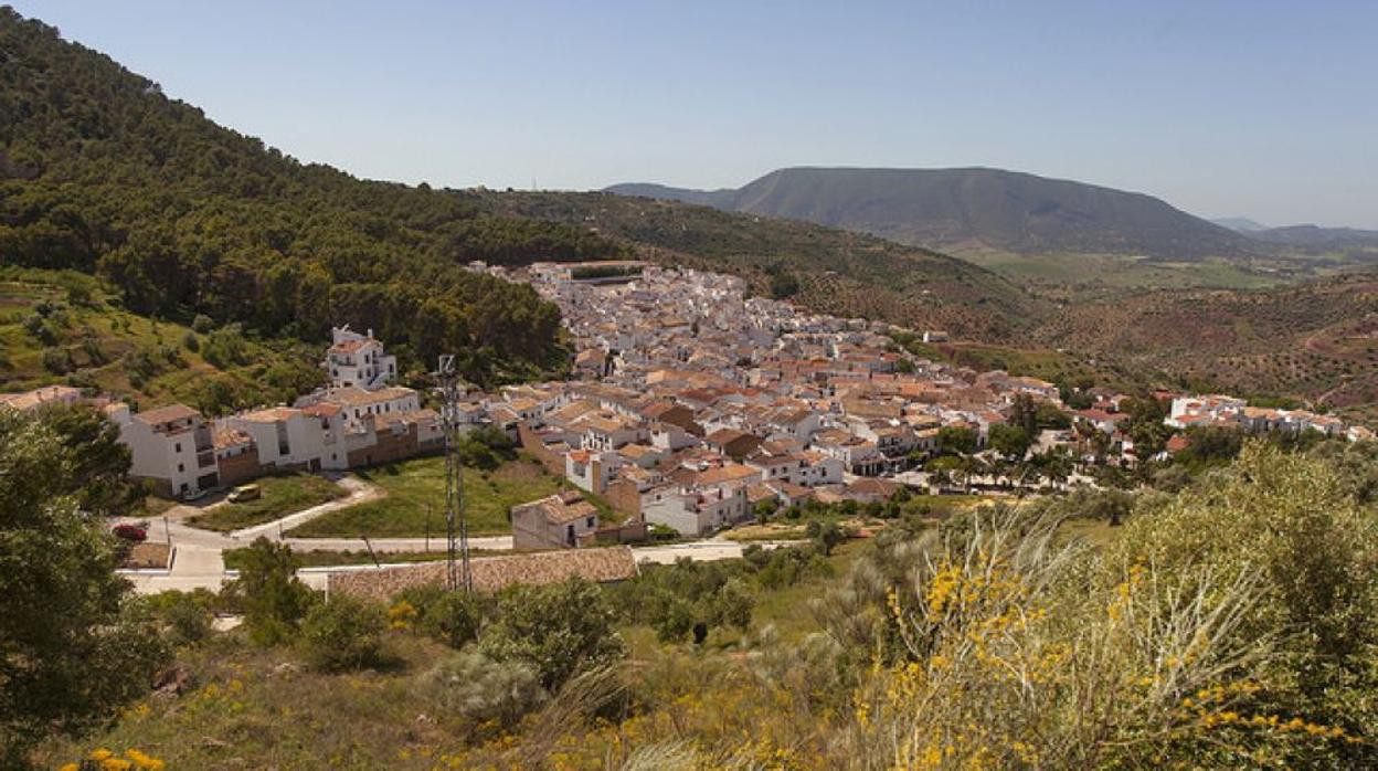 El municipio de El Gastor, en la Sierra de Cádiz.