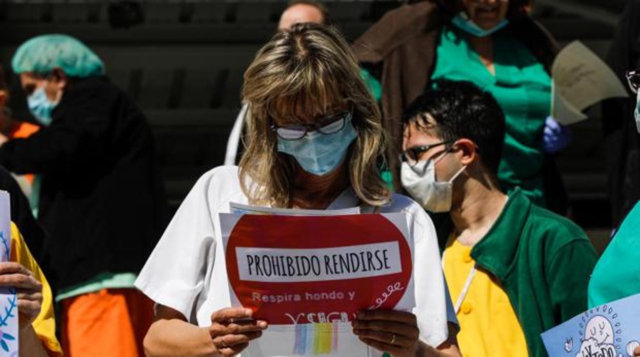 El hospital Santa María de El Puerto libra esta batalla contra el virus.