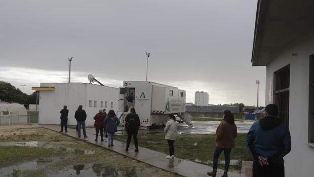 Jerez se presenta al examen del Covid-19