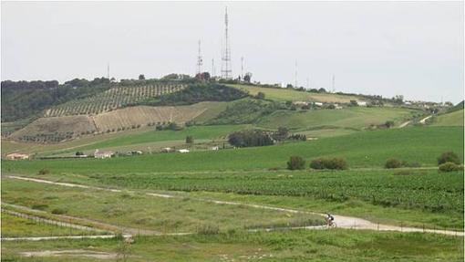 Vista de la Sierra de San Cristóbal.