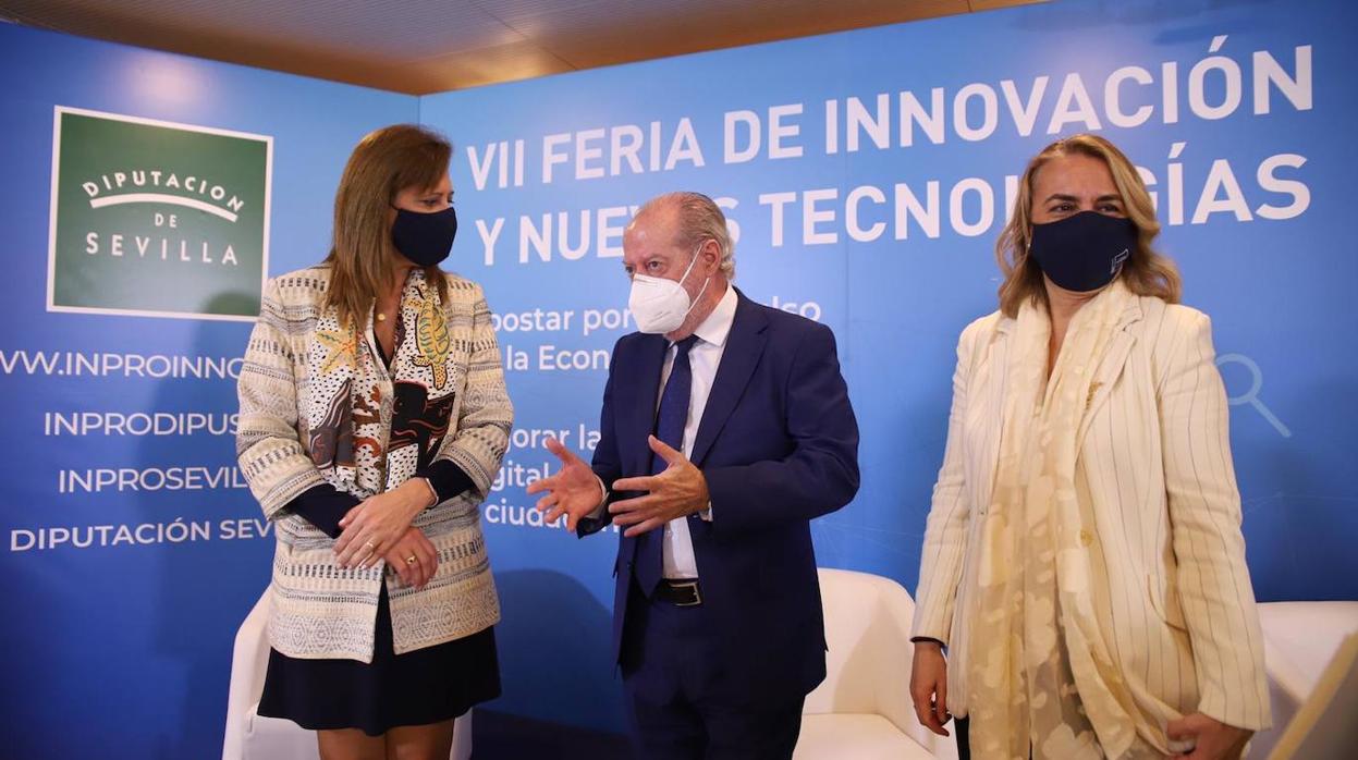 El presidente de la Diputación participó en la VII Feria de Innovación y Nuevas Tecnologías