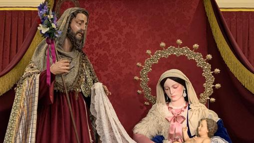 Belén de la Agrupación parroquial Divina Pastora de las Almas