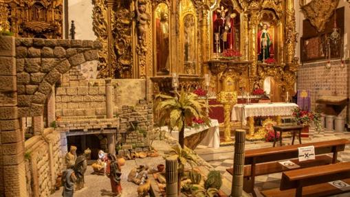 Belén de la cofradía del Nazareno de Santa María