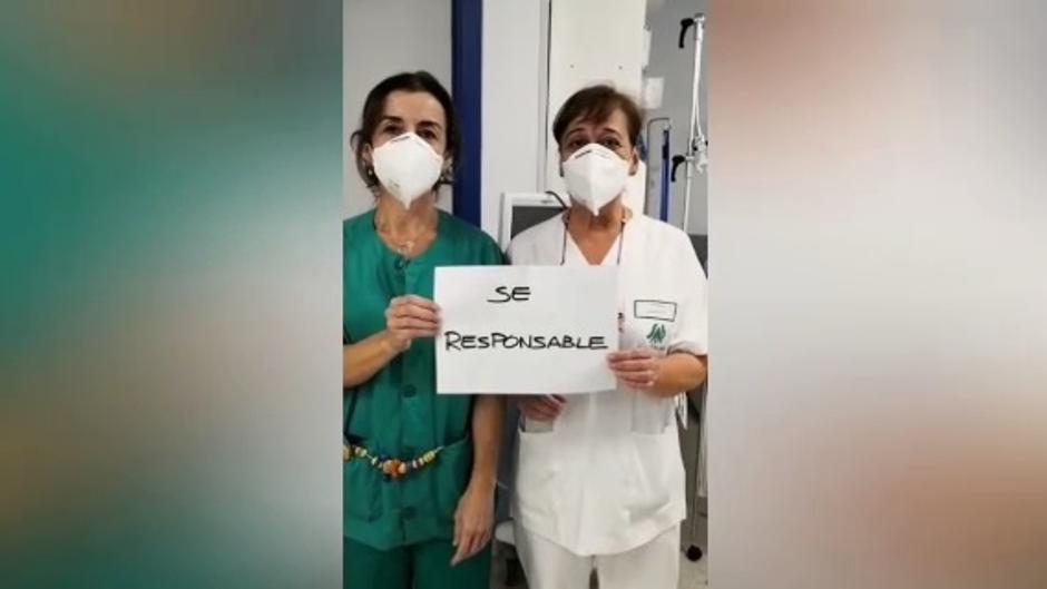 Vídeo: Los profesionales del hospital de Puerto Real conciencian sobre el coronavirus con los acordes de Queen