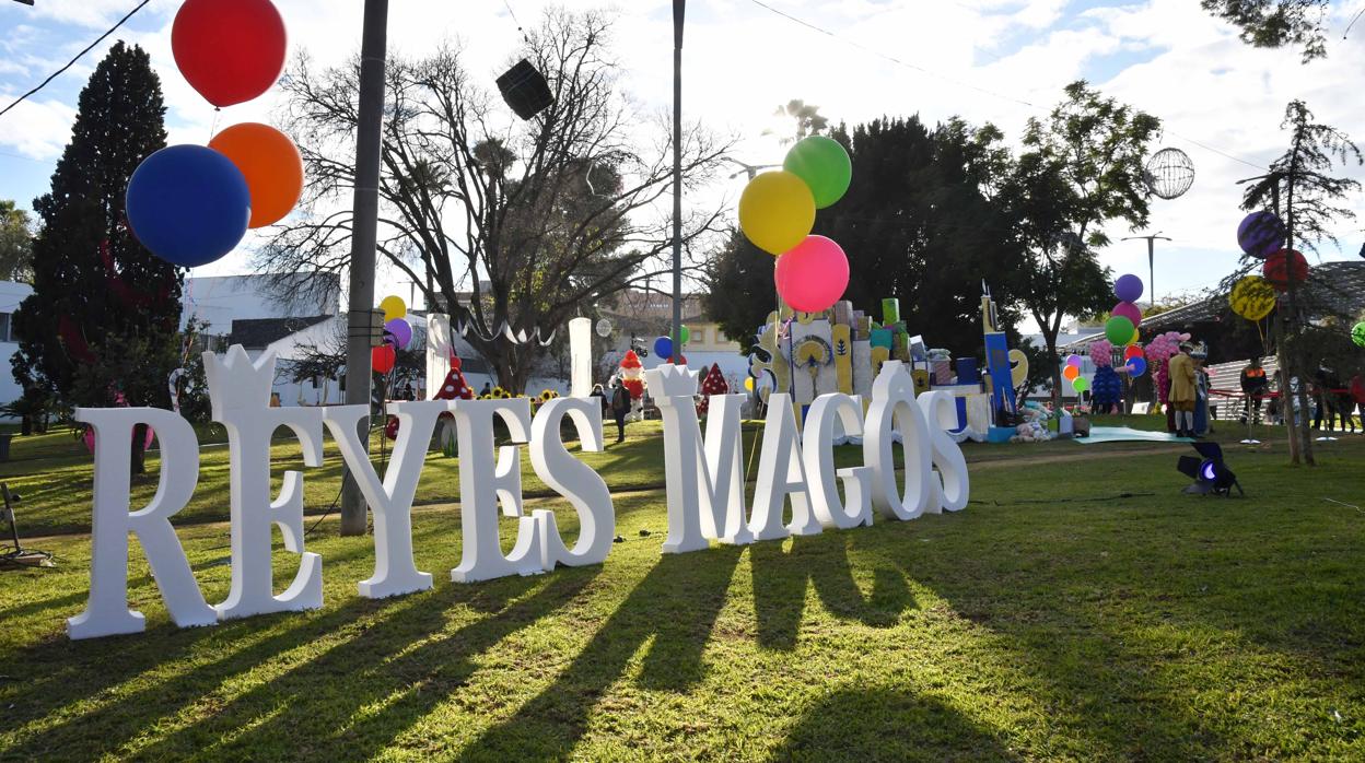 Los Jardines del Conde este lunes ante la llegada de los Reyes Magos