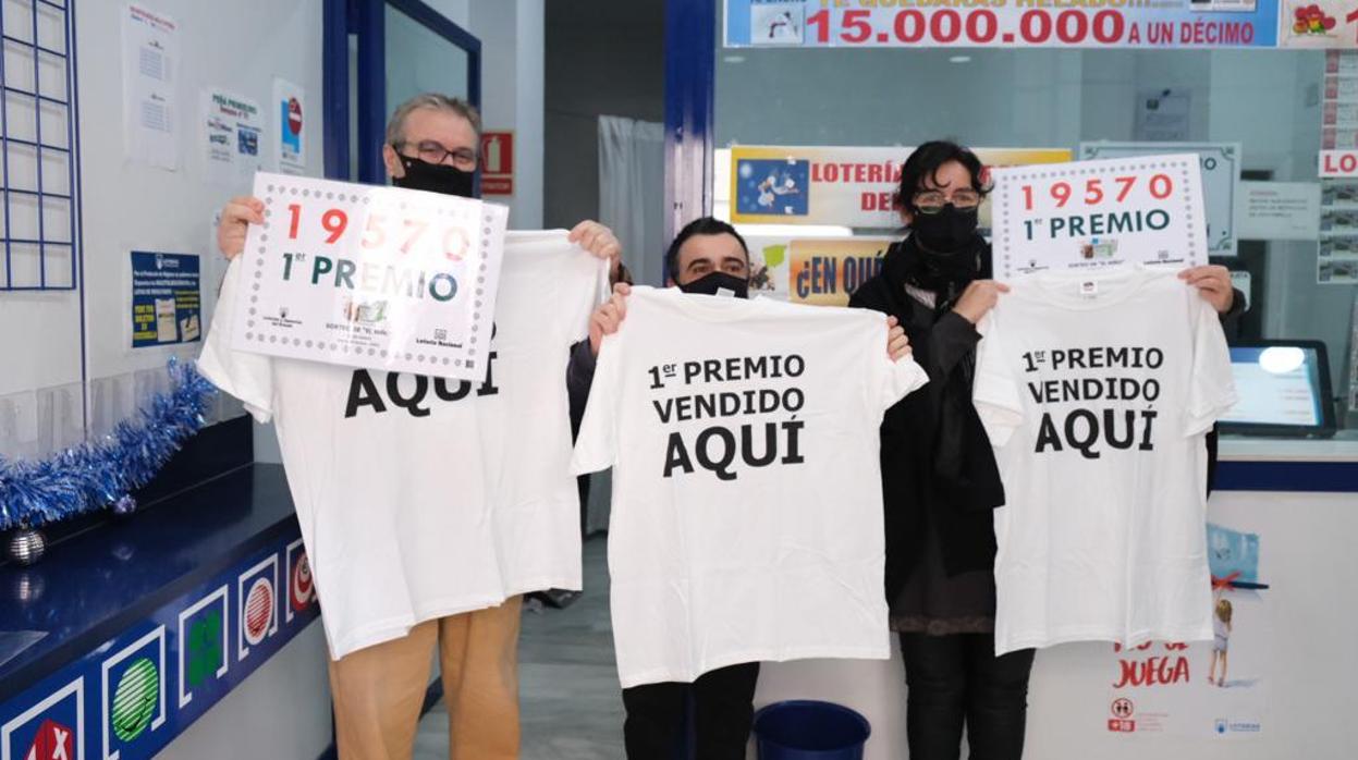 El Gordo del Sorteo del Niño cayó en Jerez.