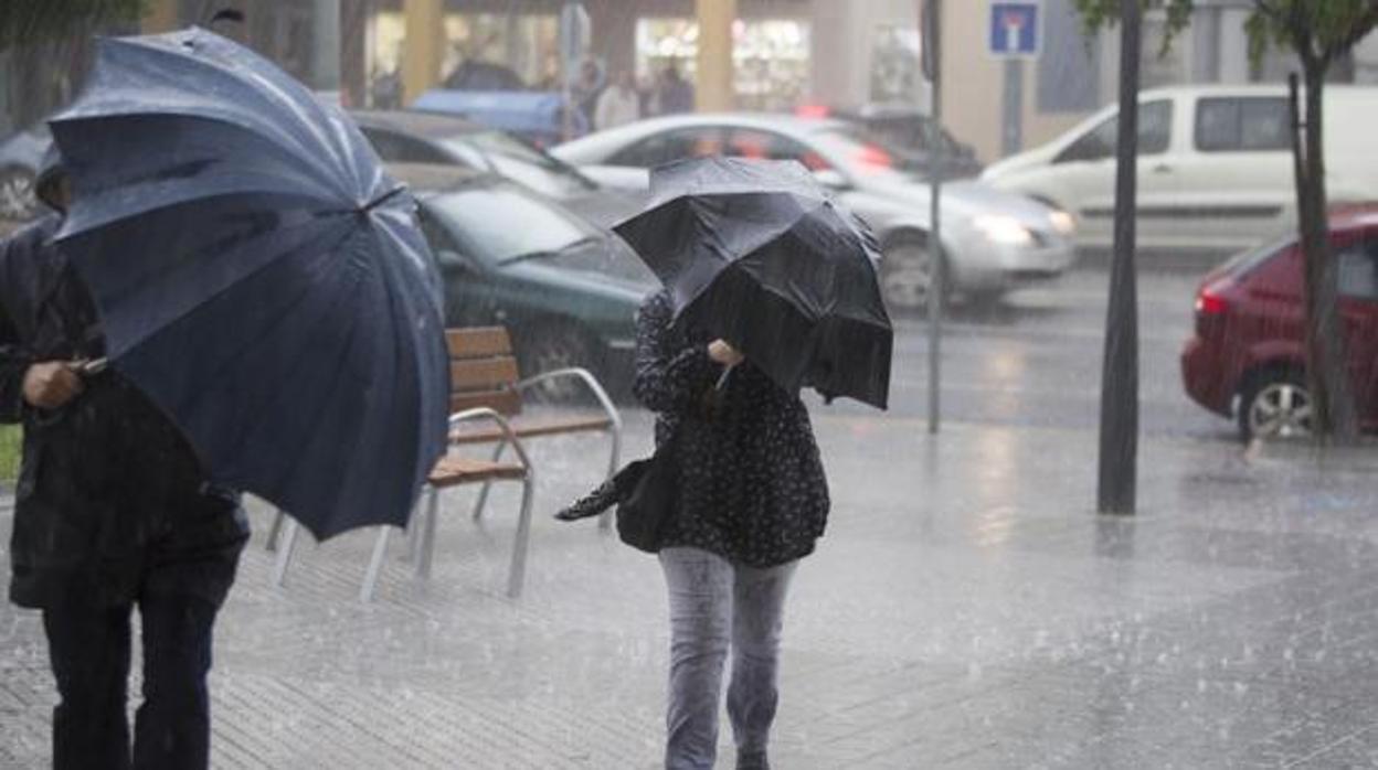 El tiempo en Cádiz: &#039;Filomena&#039; trae este jueves nubes, lluvias abundantes y viento a la provincia