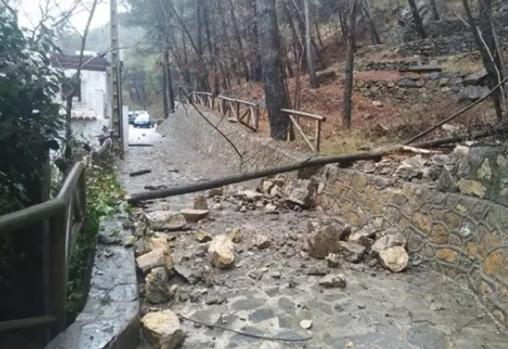 Riesgo de inundaciones en Cádiz por las intensas lluvias de la borrasca Filomena