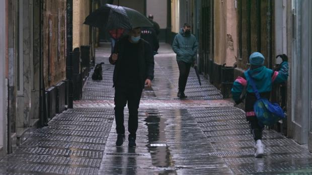 Riesgo de inundaciones en Cádiz por las intensas lluvias de la borrasca Filomena