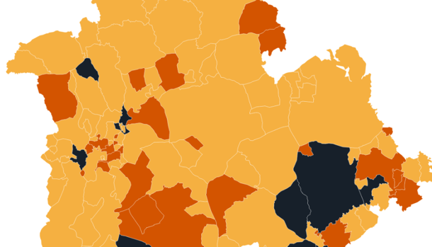 Radiografía del Covid en Sevilla: así está cada pueblo de la provincia en la tercera ola