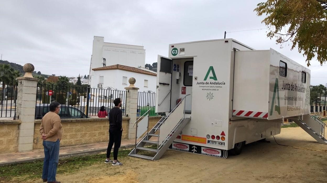 Unidad móvil para los cribados masivos en la provincia de Cádiz