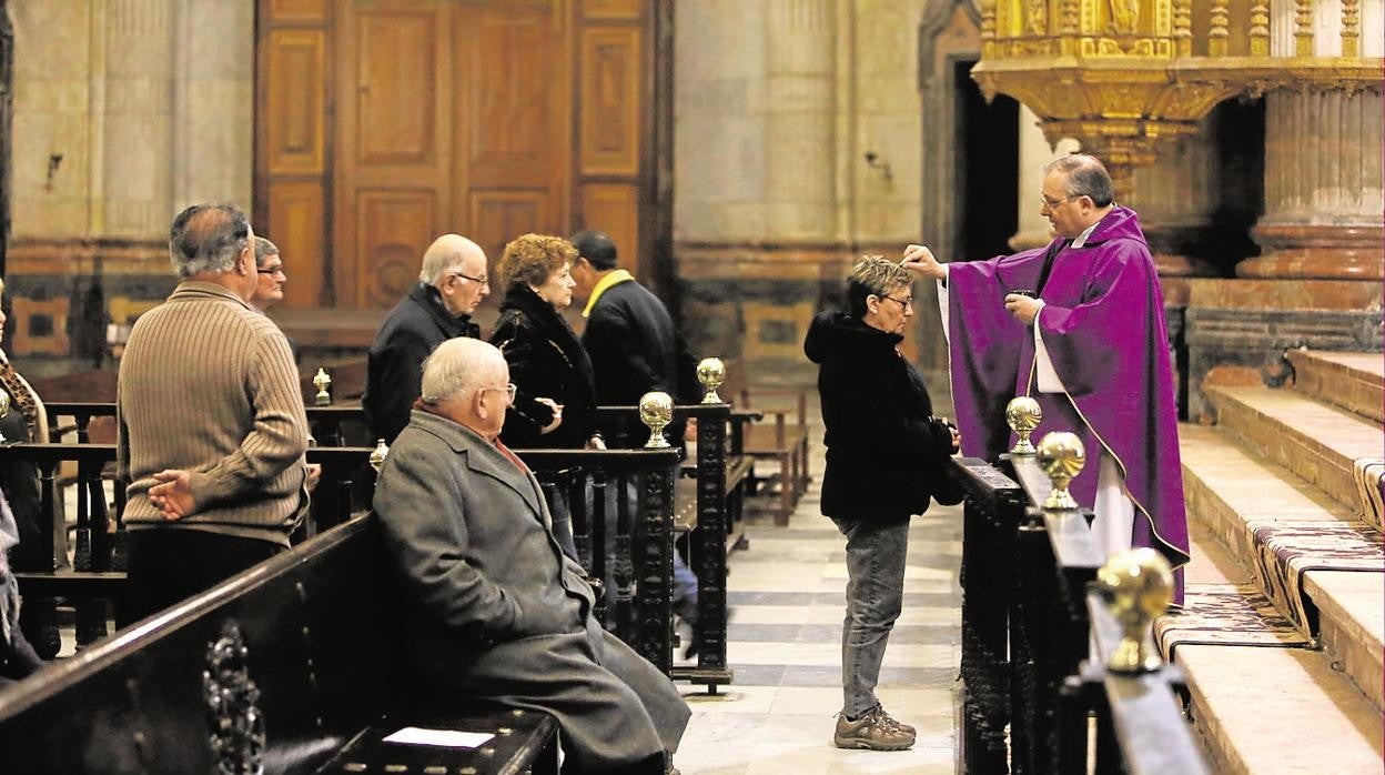 Miércoles de Ceniza del pasado año 2020