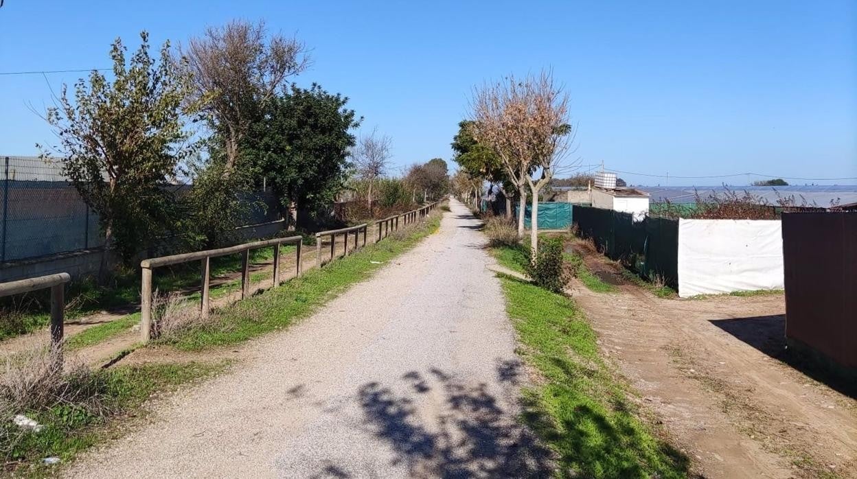 La recuperación de la Vía Verde Entre Ríos, que une El Puerto y Sanlúcar, toma impulso