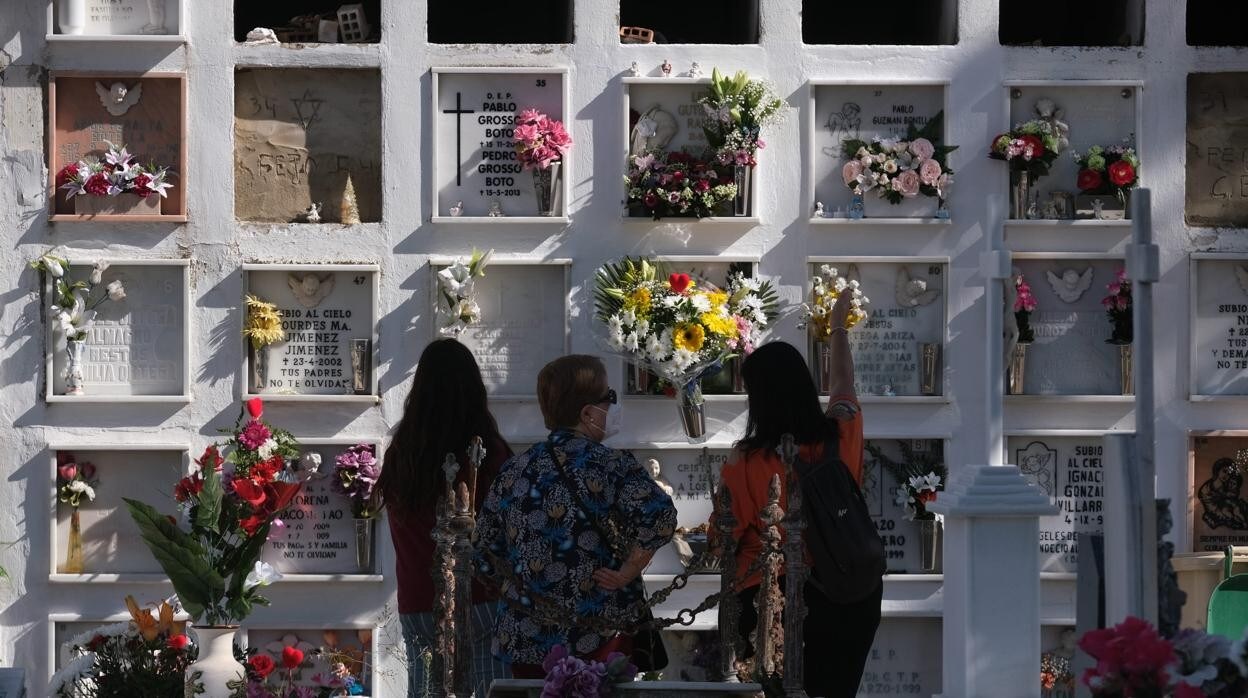 Imagen de un cementerio de la provincia de Cádiz.