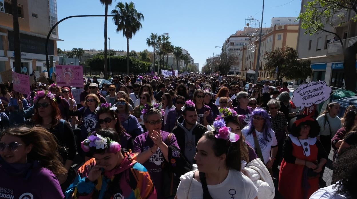 Imagen de la manifestación del pasado 8 de marzo.