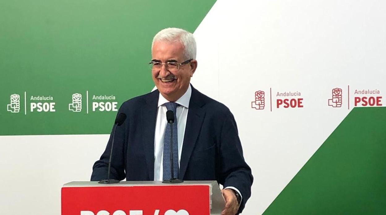 El diputado andaluz del PSOE por Cádiz, Manuel Jiménez Barrios.