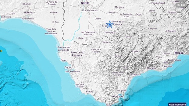 Detectan un terremoto con epicentro en El Coronil