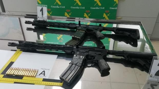 Unas armas «de altísima calidad», en manos de unos narcos en Sanlúcar