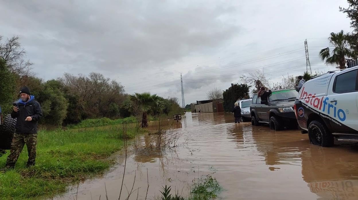 Reabre al tráfico la A-2102 en San Roque, mientras permanecen cerradas otras tres por las lluvias