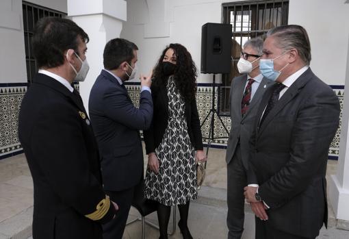 Un momento de acto en la Subdelegación de Defensa de Cádiz