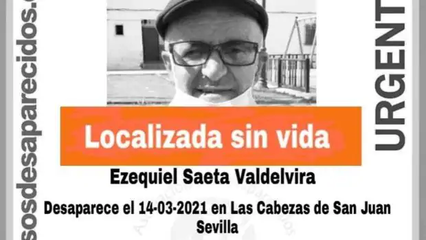 Aparece sin vida el anciano que había desaparecido en Las Cabezas de San Juan