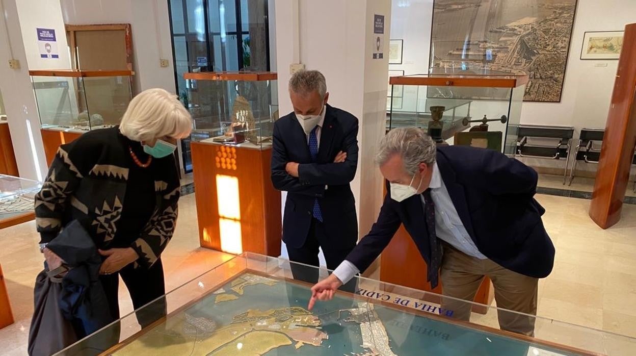 Visita a Cádiz del presidente de Puertos del Estado