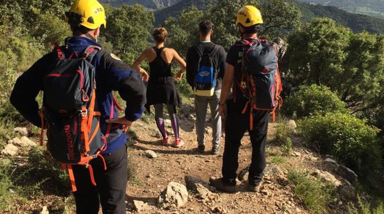 Rescatada una pareja que se extravió en una de las rutas más conocidas de la Sierra de Cádiz