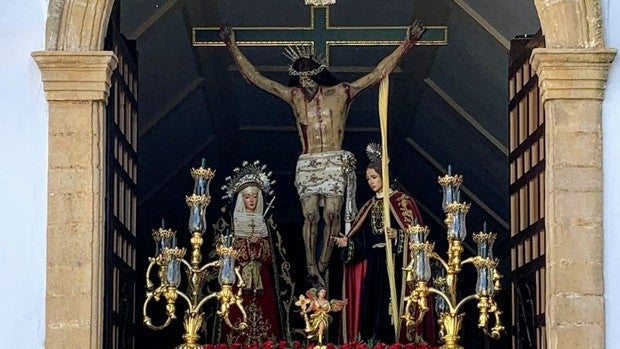 Viernes Santo en Chiclana con devoción en las capillas del Santo Cristo y de la Soledad
