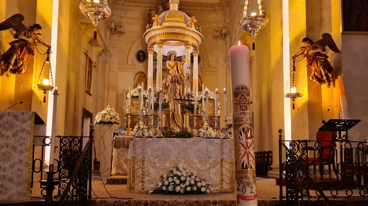 Chiclana despide su Semana Mayor con un Vía Lucis el Domingo de Resurrección