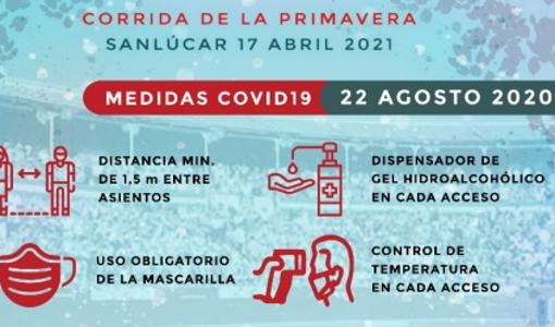 Consulta las medidas y recomendaciones Covid-19 para los toros de Sanlúcar