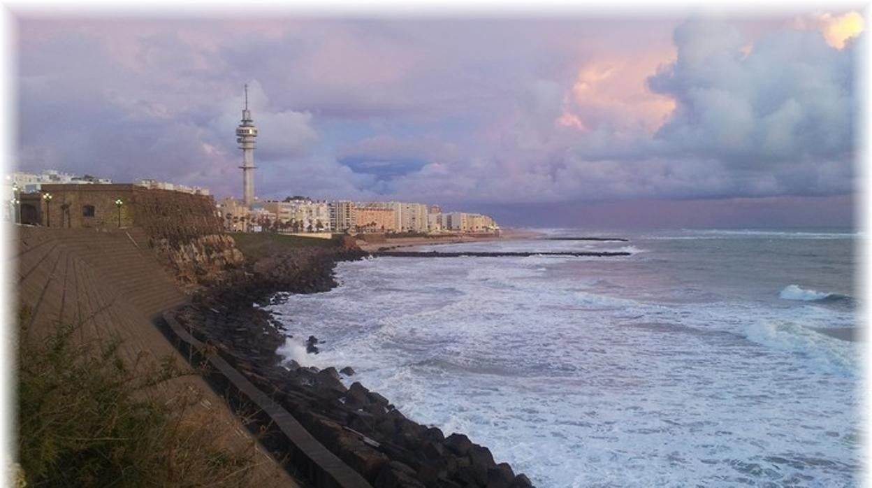 Nubes en Cádiz