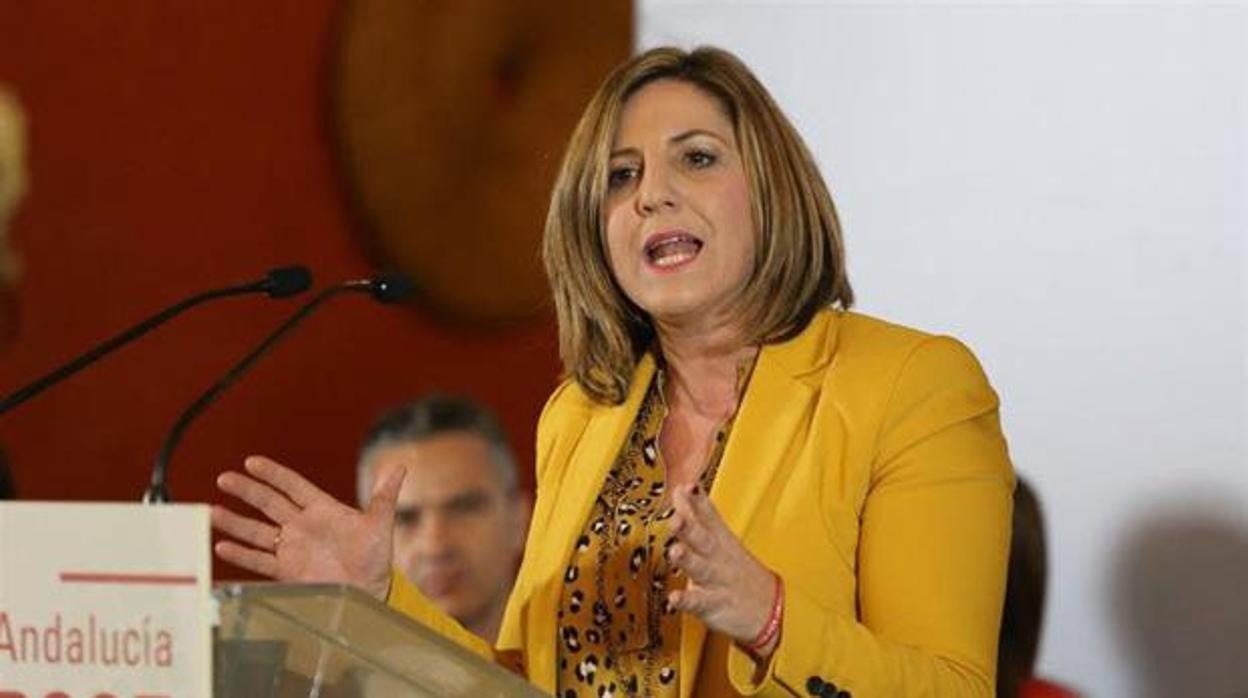 La secretaria general del PSOE en la provincia de Cádiz, Irene García.