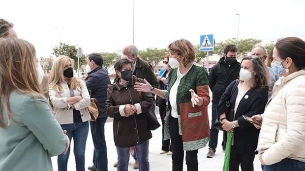 Susana Díaz exige a la Junta la apertura inmediata del centro de salud de El Puerto