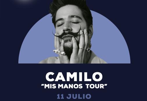 Camilo actuará en el Concert Music Festival de Chiclana este verano