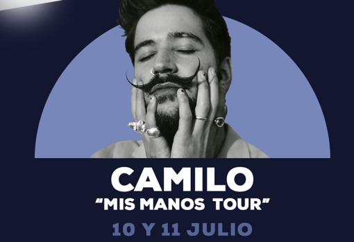 El Concert Music Festival anuncia un segundo concierto de Camilo en Chiclana este verano