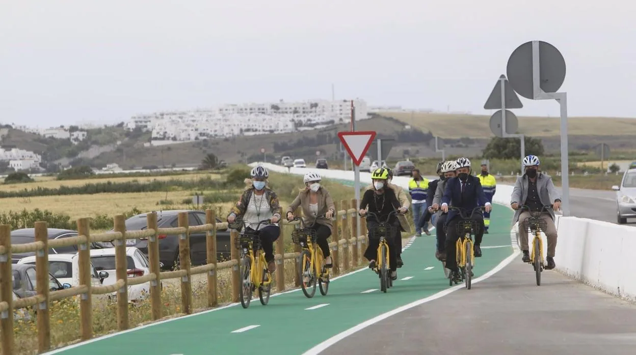 La nueva ruta en bicicleta para rodar entre Conil y Los Caños de Meca