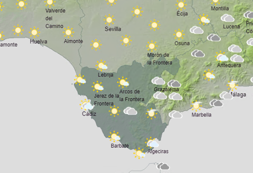 Subida de temperaturas y sol en la provincia