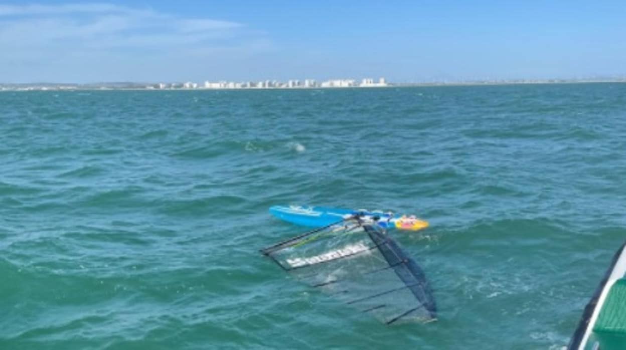 Imagen de la tabla de windsurf de Paco Manchón