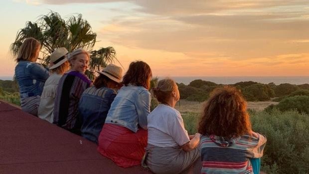 Sara Carbonero en Cádiz tras una escapada con sus amigas para alejarse del foco mediático