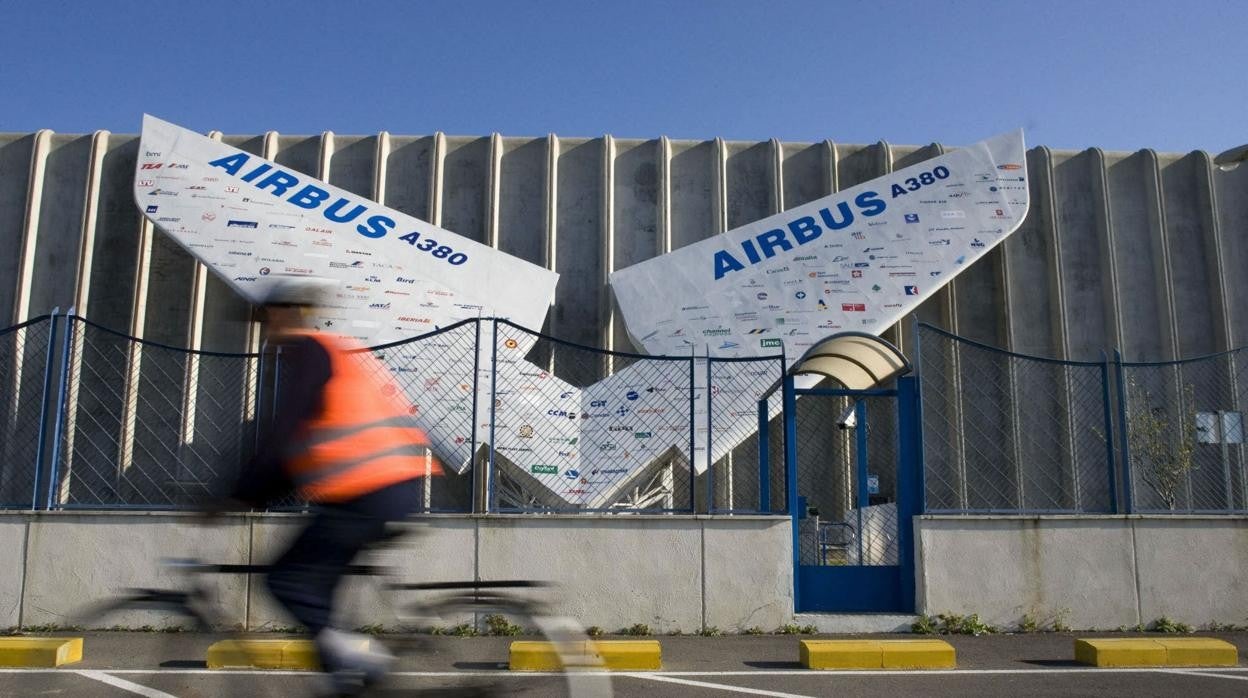 El estabilizador de cola del A380 es un símbolo que ha desaparecido de la planta de Puerto Real