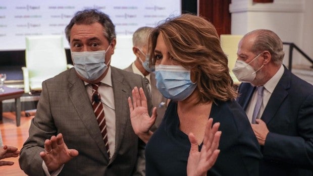 Juan Espadas y Susana Díaz.