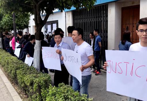 El asesinato del comerciante chino generó protestas y movilizaciones en Carmona