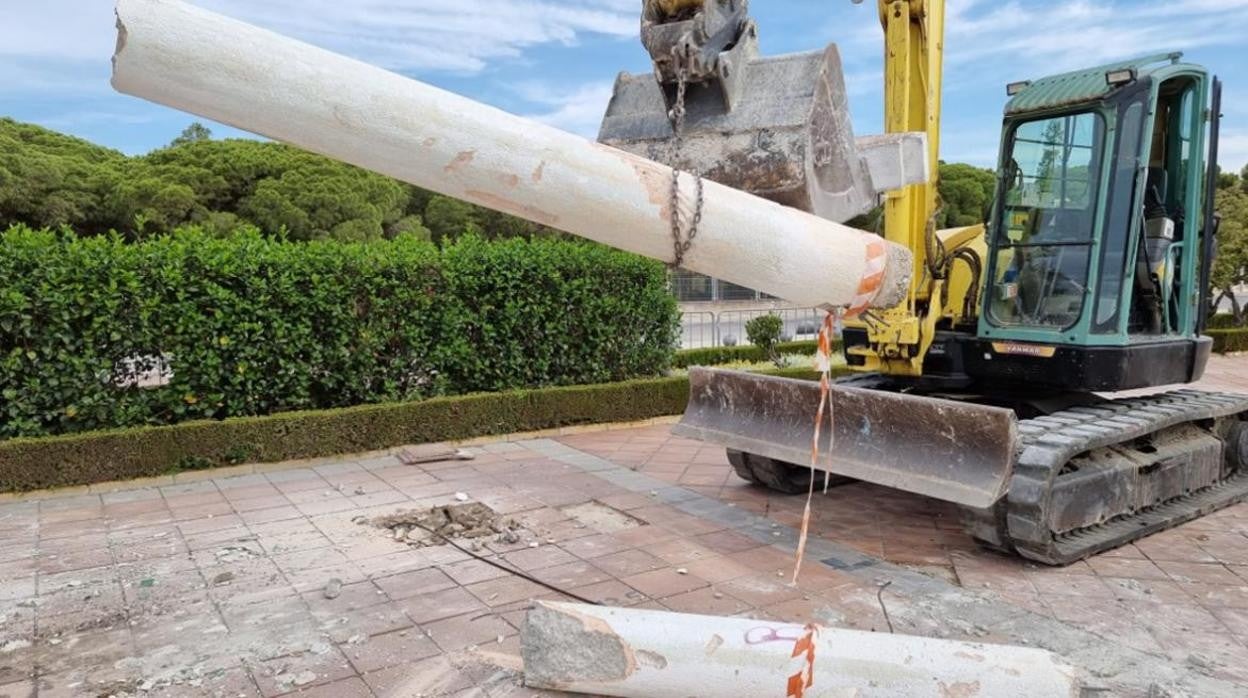 Arranca la esperada reforma del deteriorado Paseo José Luis Tejada de El Puerto