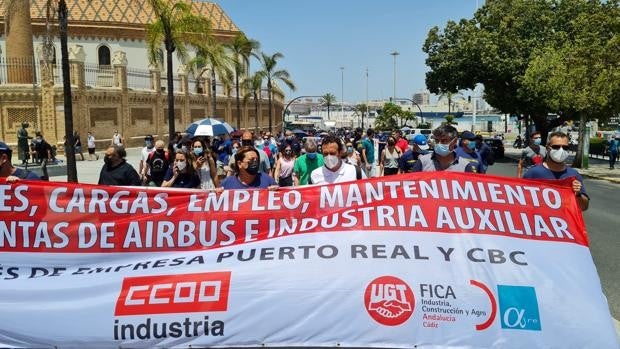 Airbus insiste en que el futuro de la planta de Puerto Real todavía está en negociación