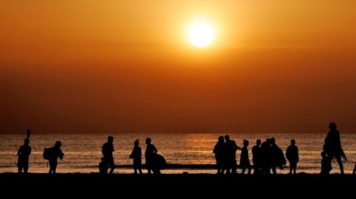 Calor generalizado y levante en el Estrecho