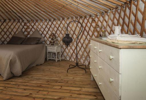 Yurtas y glamping en Cádiz, la moda de las tiendas más &#039;chic&#039; para este verano