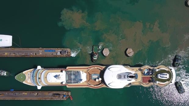 El astillero de Cádiz se prepara ahora para la obra del 'Navigator'