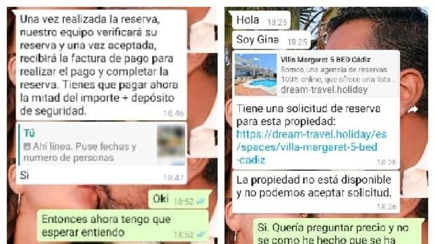 Estafados al alquilar por internet una casa de verano en Chiclana: «Parecía todo normal»