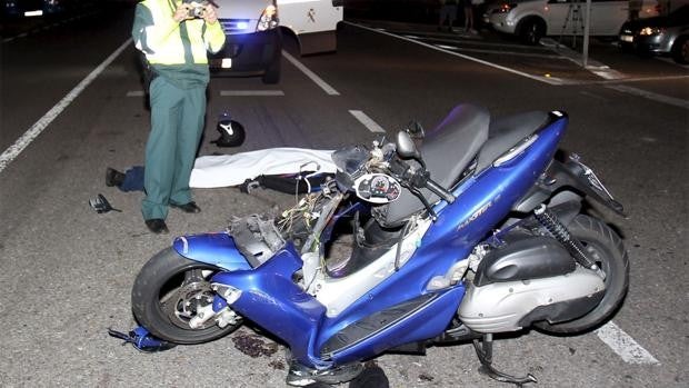 Tres carreteras de la provincia concentran los accidentes de motos