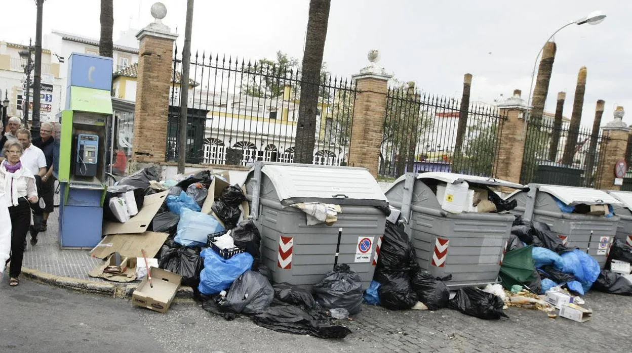 Huelga de limpieza y recogida de basuras en El Puerto